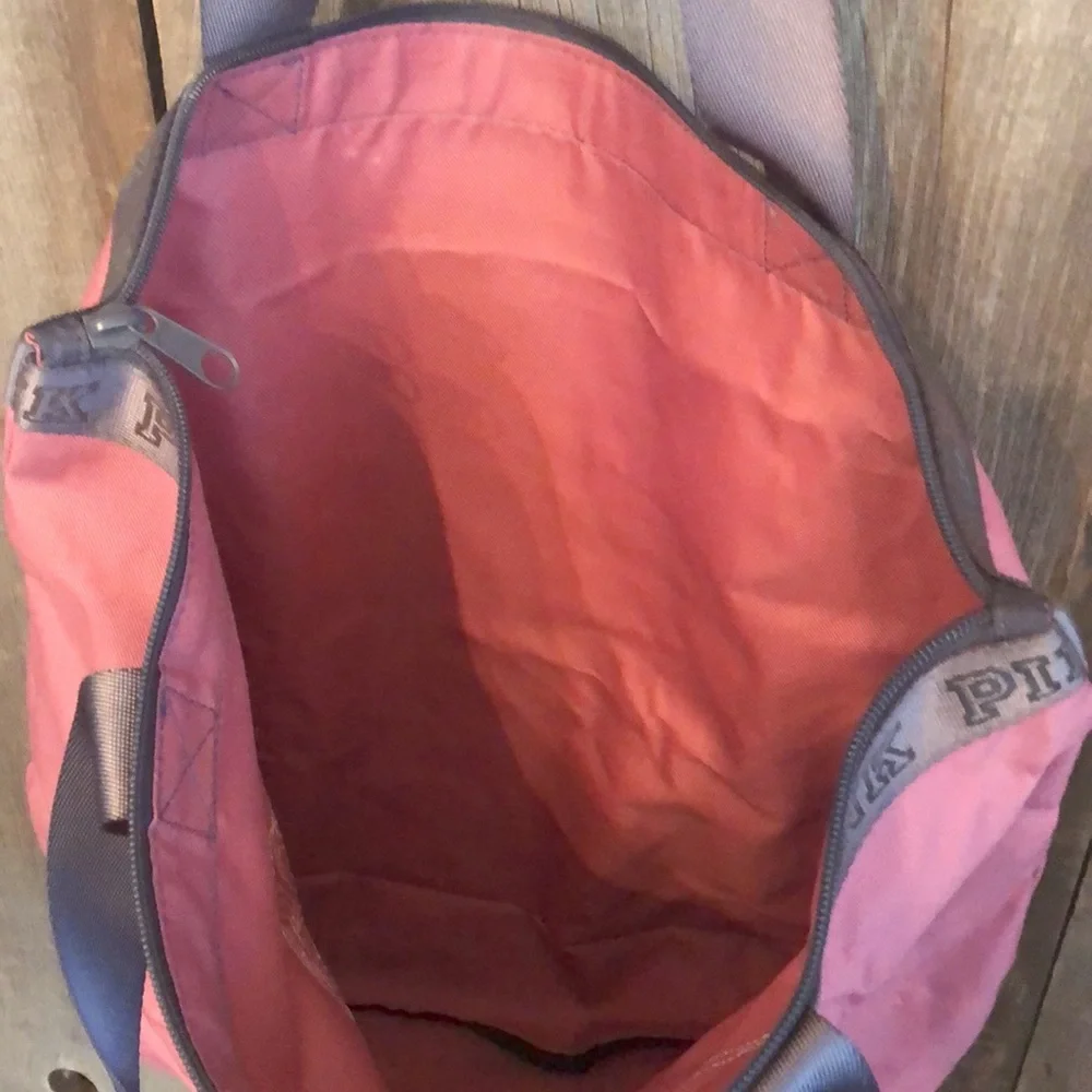 2016 PINK Victoria’s Secret Sequin Dog Tote Bag in Pink